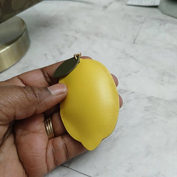 Lemon handbag Charm Genuine Leather - Picture 4 of 4